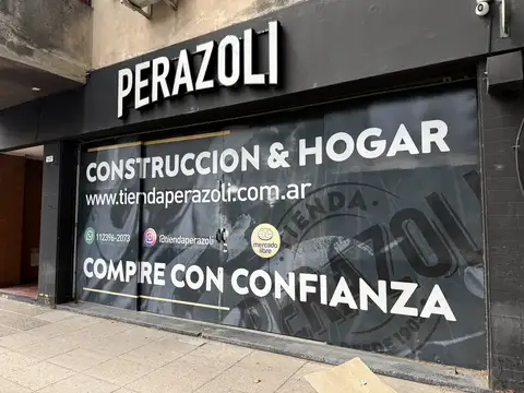 LOCAL 116 M2 - TODO EN UNA PLANTA - 6 MTS DE VIDRIERA  