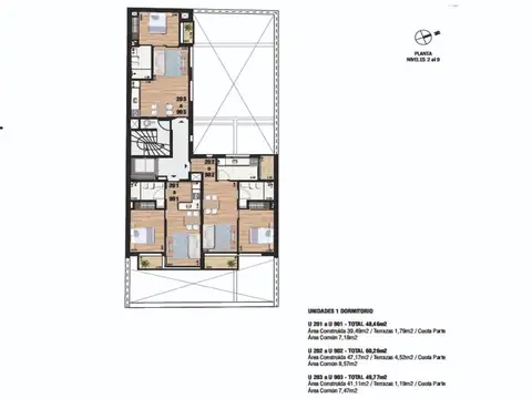 Departamento en Venta de 1 dormitorio