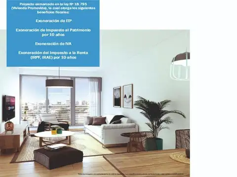 Departamento en Venta de 2 ambientes