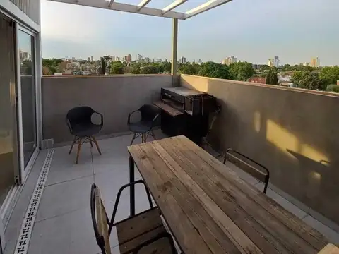 Departamento 2 ambientes con 2 baños