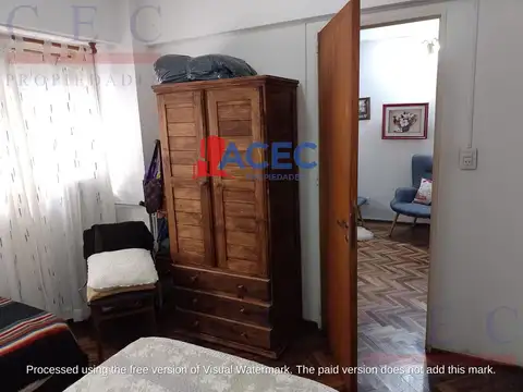 Departamento 2 ambientes con 1 baño