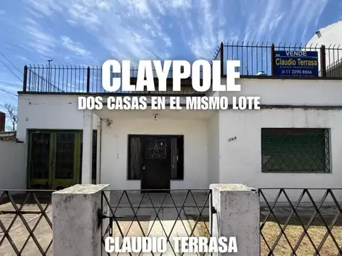 CASA EN VENTA EN CLAYPOLE
