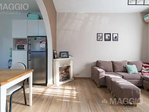 Casa 2 ambientes con 1 baño