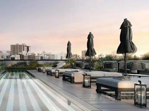 Departamento 3  amb  con terraza  - Palermo SoHo -Diseñado por Arq Carlos Ott