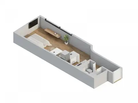 Departamento en Venta de Monoambiente