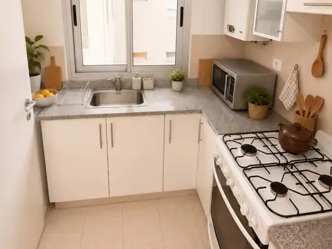 Departamento 3 ambientes con 1 baño