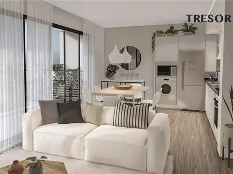 Departamento en Venta de 1 dormitorio