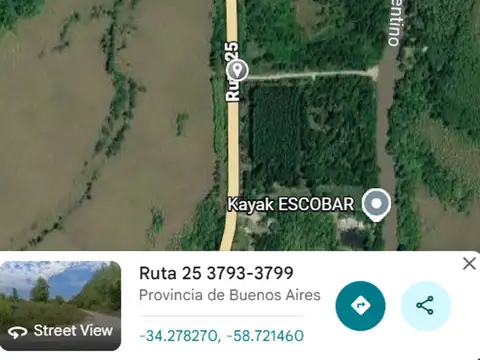 TERRENO EN VENTA ESCOBAR 3 HECTAREAS RUTA 25