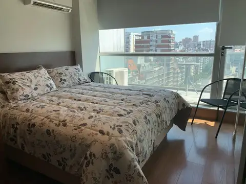 Monoambiente alquiler temporario Recoleta c/balcón