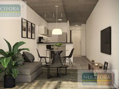 Departamento en Venta de 1 dormitorio