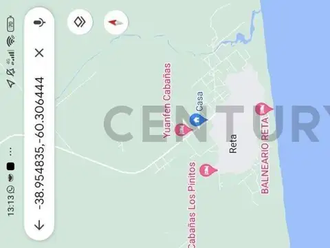 VENTA DE TERRENO - UBICADO EN RETA (TRES ARROLLOS) PROVINCIA DE BUENO AIRES. - 199...