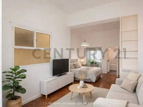 VENTA DPTO MONOAMBIENTE C/BALCON - RECOLETA
