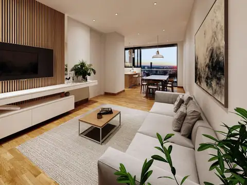 Departamento 3 ambientes con 2 baños