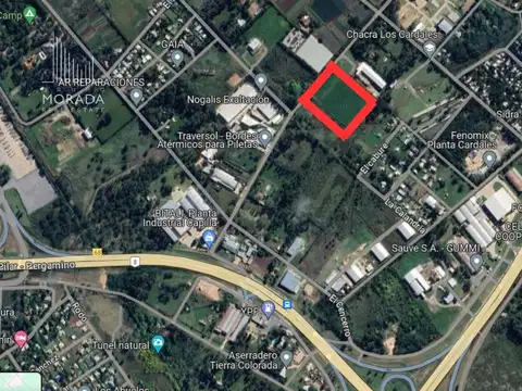 VENTA TERRENO INDUSTRIAL EXALTACION DE LA CRUZ NOGALIS APTO CREDITO