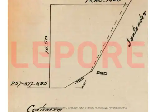 Terreno en Venta de 154,0 m2