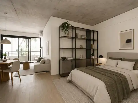 VENTA DEPARTAMENTO A ESTRENAR MONOAMBIENTE DIVISIBLE CON BALCON AL CONTRAFRENTE EN COGHLAN