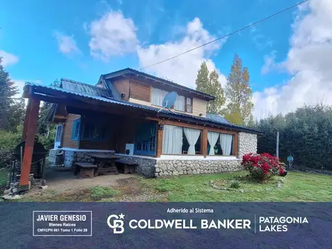 VENTA Casa 3 dormitorios   departamento Lote 1000m2  B Norte Villa la Angostura