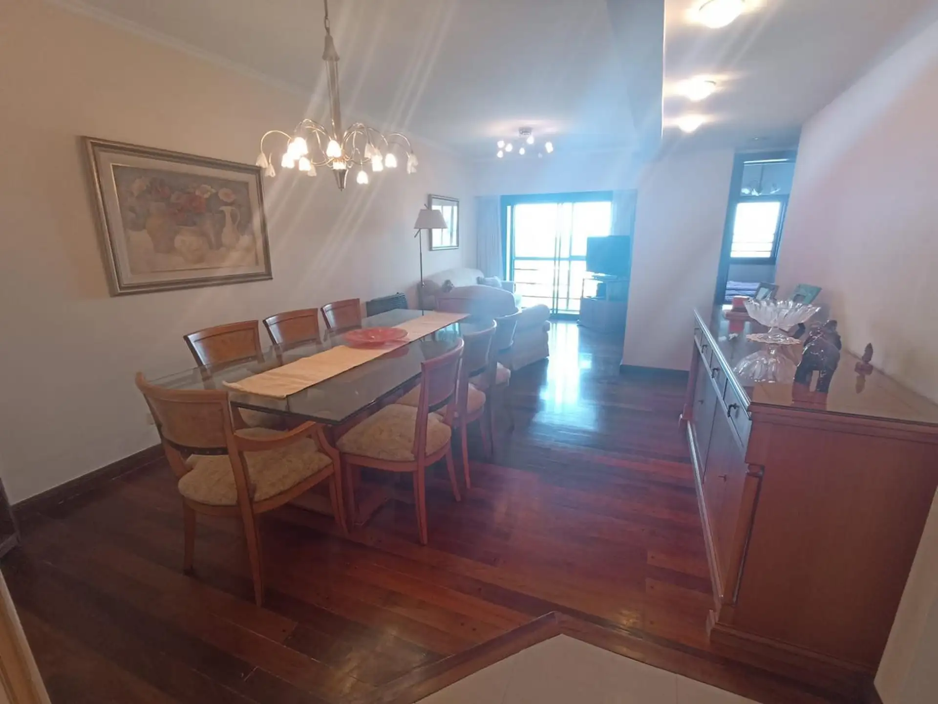 Depto 4 amb frente al mar, 101m² con cochera — La Perla Norte