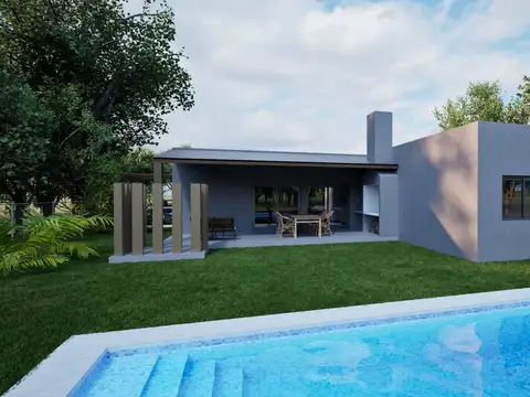 VENTA CASA 4 AMBIENTES EN SAN RAMON PILAR DEL ESTE