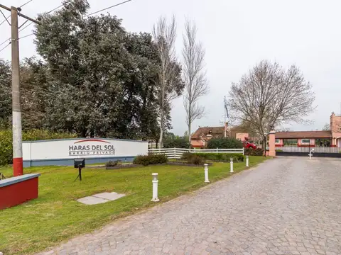 Lote en venta barrio haras del sol, pilar
