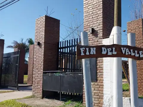TERRENO DE 600 METROS CUADRADOS EN EL BARRIO PRIVADO FIN DEL