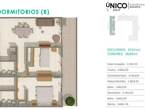 Departamento - Fisherton