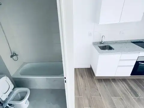 Departamento Monoambiente con 1 baño