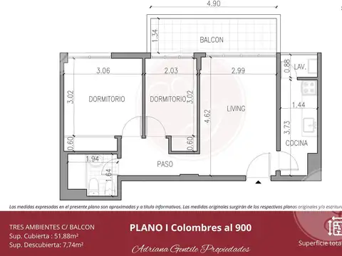 Departamento en Venta de 2 dormitorios