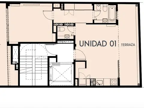 Departamento en Venta Apto profesional