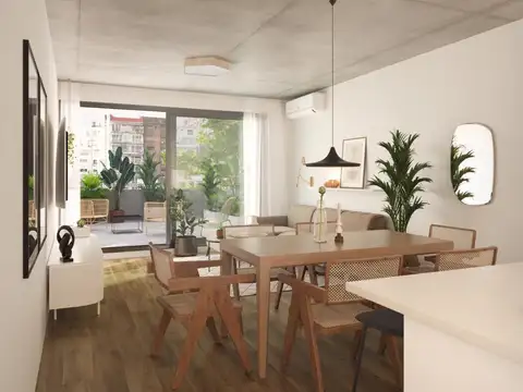 Departamento Monoambiente con 1 baño