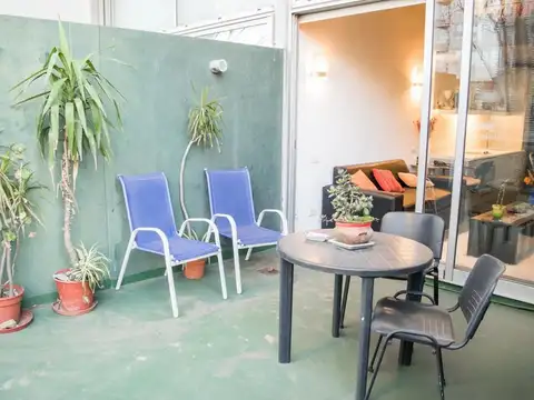 Departamento 2 ambientes con 2 baños