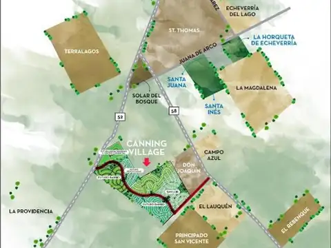 Terreno en Venta en San Simon, USD 48.000