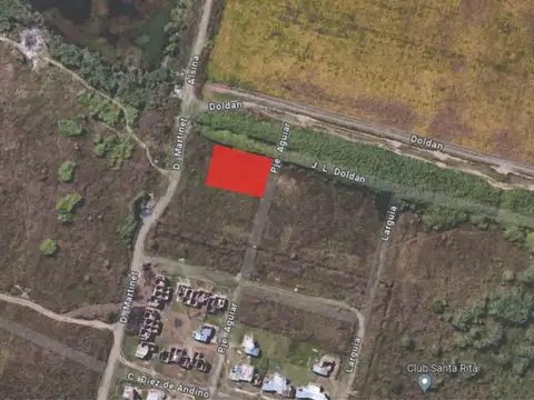 Terreno en  Barrio Santa Rita