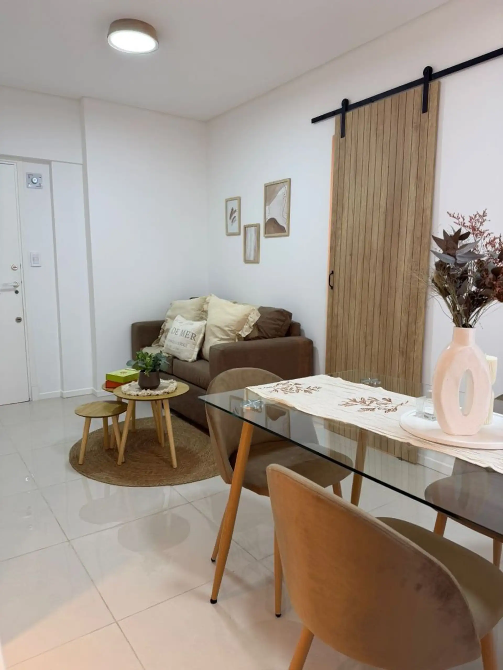 Depto 3 amb, 70m² con balcón — Centro