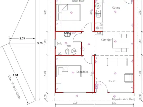 Solidaridad 700, Piso 00