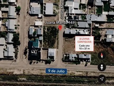 Terreno en Venta de 370,0 m2