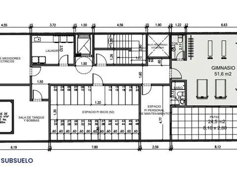 Departamento 2 ambientes con 1 baño
