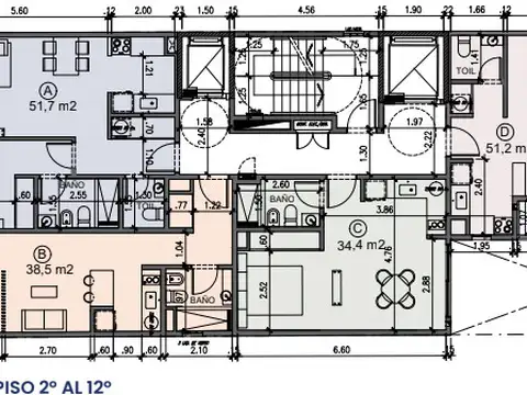 Departamento en Venta de 2 ambientes