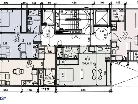 Departamento en Venta de 1 dormitorio