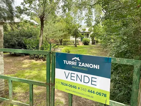 Terreno con vivienda en Dique Lujan - Villa La Ñata - Tigre