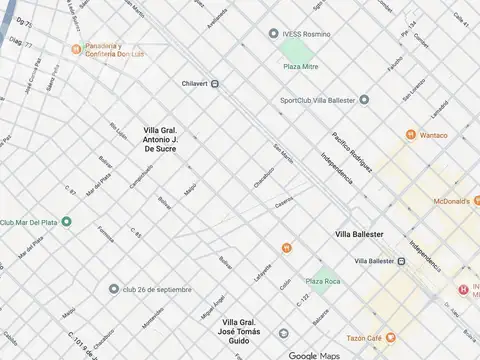 Venta Terreno en excelente ubicación en Villa Ballester