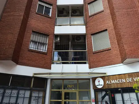 2 ambentes al frente con balcon en alquiler  F. AMEGHINO AL 2800