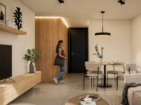 Depto Tipo Casa 3 ambientes con 1 baño