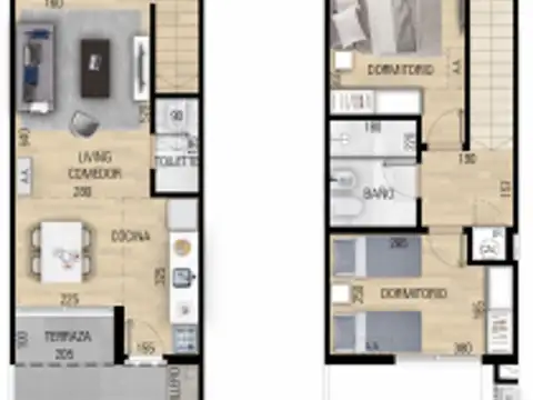 VENTA DE APTO DOS DORMITORIO EN POZO EN PRADO