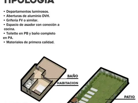 Departamento en Venta en Juana Koslay, USD 110.000