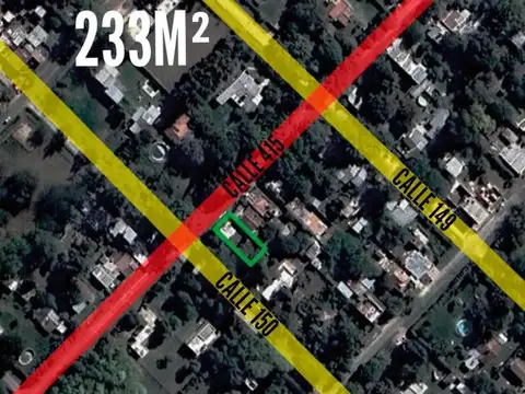 Terreno en venta - 233 mts2 - La Plata