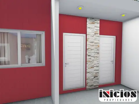 Departamento 3 ambientes con 1 baño