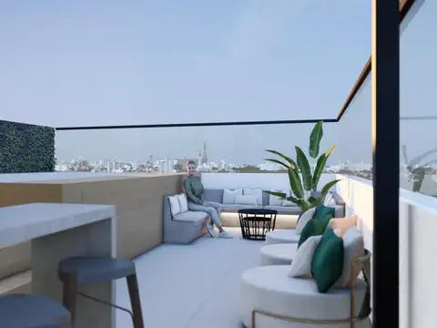 Departamento 3 ambientes con 1 baño