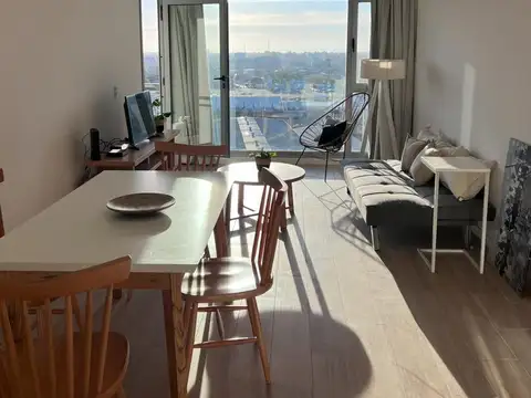 Departamento 2 ambientes con 2 baños