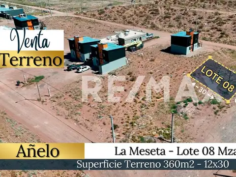 VENTA TERRENO EN LA MESETA AÑELO - NQN